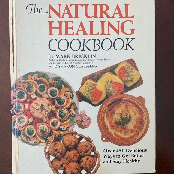 Other - The Natural Healing Cookbook by Mark Bricklin - Cream Cover